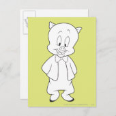 ポーキーハローフレンド ポストカード (正面/裏面)