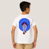 ポーキーパリン – Boys Ringer T-shirt - 2面 Tシャツ (裏面フル)