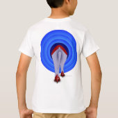 ポーキーパリン – Boys Ringer T-shirt - 2面 Tシャツ (裏面)