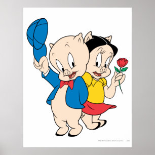 ポーキーピグ&ペチュニア ポスター