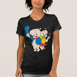 ポーキーピグ&ペチュニア Tシャツ