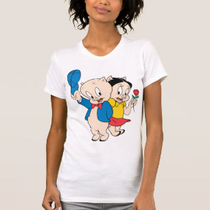 ポーキーピグ&ペチュニア Tシャツ