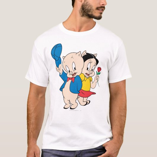 ポーキーピグ&ペチュニア Tシャツ (正面)