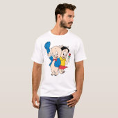 ポーキーピグ&ペチュニア Tシャツ (正面フル)