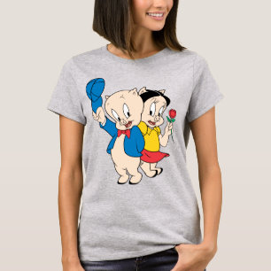 ポーキーピグ&ペチュニア Tシャツ