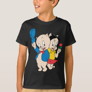 ポーキーピグ&ペチュニア Tシャツ
