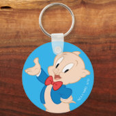 ポーキーピグ |ポーズクラシックの設定 キーホルダー (正面)