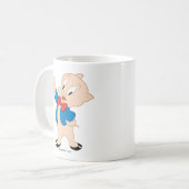 ポーキーピグ |ポーズクラシックの設定 コーヒーマグカップ (正面左)