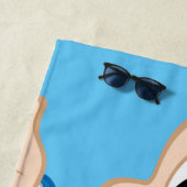 ポーキーピグ |ポーズクラシックの設定 ビーチタオル (インサイチュ)