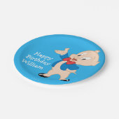 ポーキーピグ |ポーズクラシックの設定 ペーパープレート (アングル)