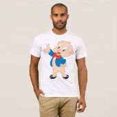 ポーキーピグ |ポーズクラシックの設定 Tシャツ (正面フル)