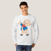 ポーキーピグ |ポーズクラシックの設定 Tシャツ (正面フル)