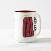 ポークカ中国のントネーゼラップチョン ツートーンマグカップ (正面右)