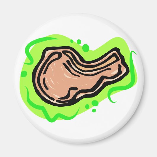 ポークチョップ マグネット (正面)
