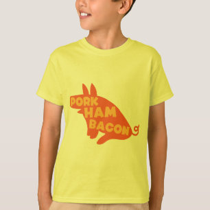 ポークハムのベーコン Tシャツ