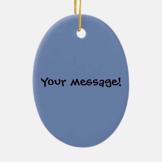 ポークパンの点心の中国のな朝食によってはbbqのパンが蒸気を発しました セラミックオーナメント (裏面)