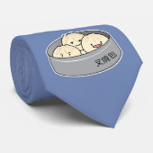 ポークパンの点心の中国のな朝食によってはbbqのパンが蒸気を発しました ネクタイ (ロール)