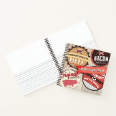 ポークビーフベーコン肉パーソナルクックブックレシピ ノートブック (内部)