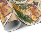 ポークラーメンヌードル ラッピングペーパー (ロールコーナー)