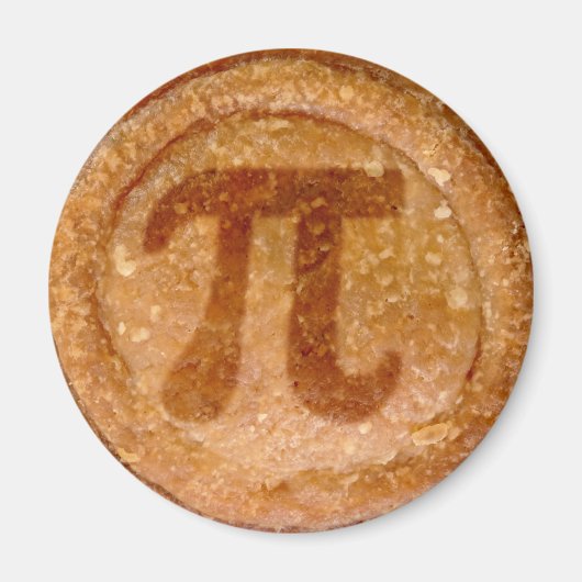 ポーク予測できなパイシンボル マグネット (正面)