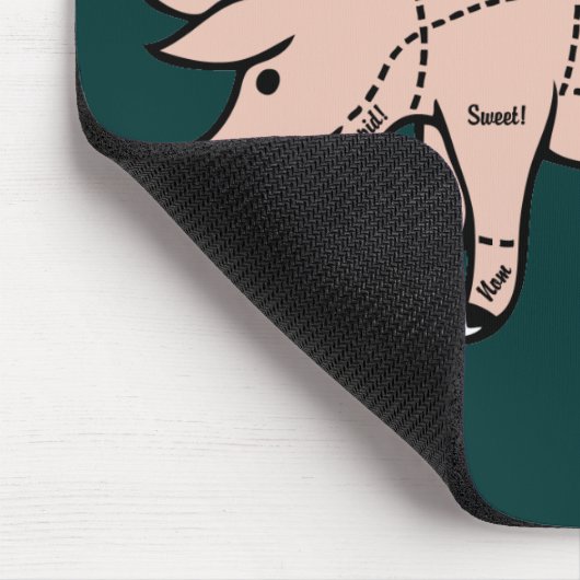 ポーク切口 マウスパッド (コーナー)