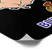 ポーク表現チョップTシャツ ポスター (角)