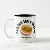 ポーク転がマグ ツートーンマグカップ (左)