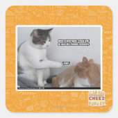 ポーク。 スクエアシール (正面)