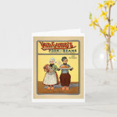 ポーク&ビーンズノテカード カード (黄色い花)