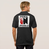 ポークN Podge肉屋 ポロシャツ (裏面フル)