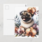 ポーグとオーキッドブランチ、ポストクロッシング ポストカード (正面/裏面)