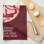 ポーグマンズパブ昼食 キッチンタオル (四つ折り)