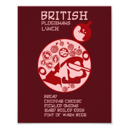 ポーグマンズパブ昼食 フォトプリント           