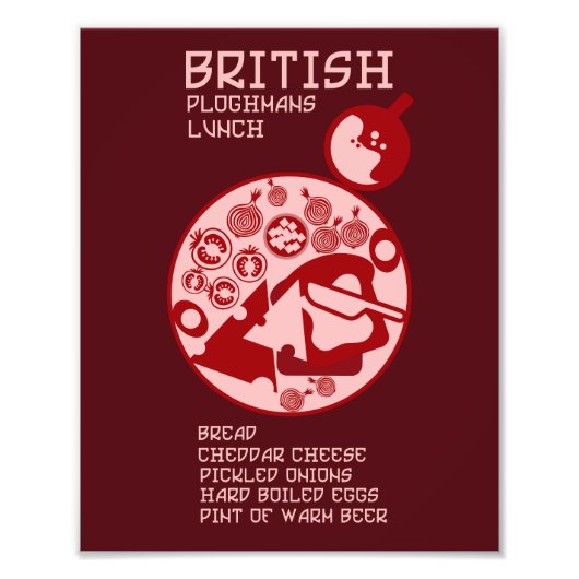 ポーグマンズパブ昼食 フォトプリント            (正面)