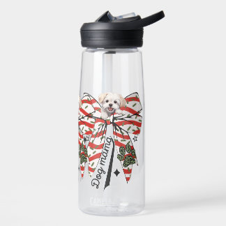 ポーサイエリメリーー:犬ママ&ボウ&ピアス ウォーターボトル