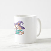 ポーサイティブな雰囲気のみ – バブルティーAのかわいい犬 コーヒーマグカップ (正面右)