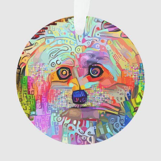 ポーサイティブな雰囲気 オーナメント (正面)