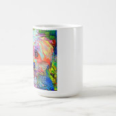 ポーサイティブな雰囲気 コーヒーマグカップ (中央)