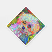 ポーサイティブな雰囲気 スタンダードランチョンナプキン (角)