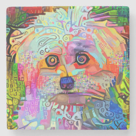 ポーサイティブな雰囲気 ストーンコースター