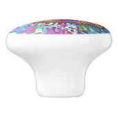 ポーサイティブな雰囲気 セラミックノブ (側面)