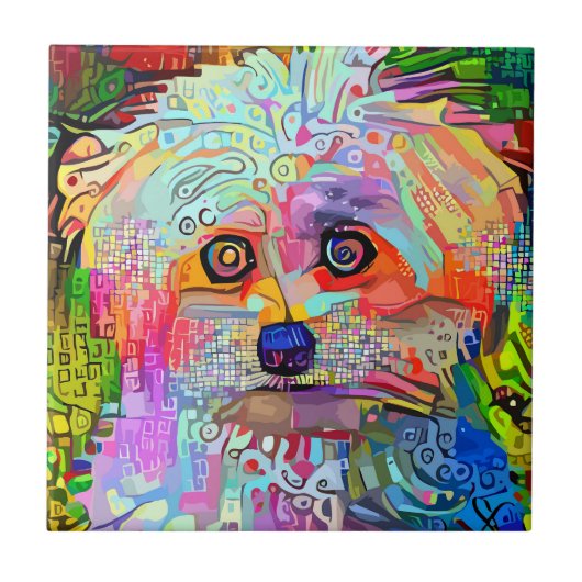 ポーサイティブな雰囲気 タイル (正面)