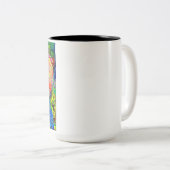 ポーサイティブな雰囲気 ツートーンマグカップ (正面右)