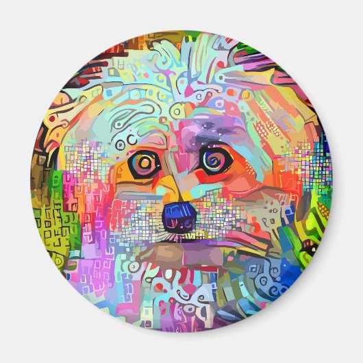 ポーサイティブな雰囲気 マグネット (正面)