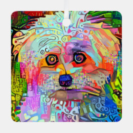 ポーサイティブな雰囲気 メタルオーナメント