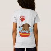 ポーサイドガールズ素晴らしジャージーTシャツ Tシャツ (裏面)