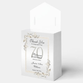 ポーシュ70thプラチナ誕生日 フェイバーボックス