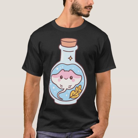 ポーションの中のエイ Tシャツ (正面)