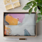 ポーションはっきりした切り離し付き赤い魔女 薄葉紙 (ギフト)