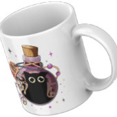 ポーションよくはしゃぐボトルに閉じ込められた邪悪な猫モンスター コーヒーマグカップ